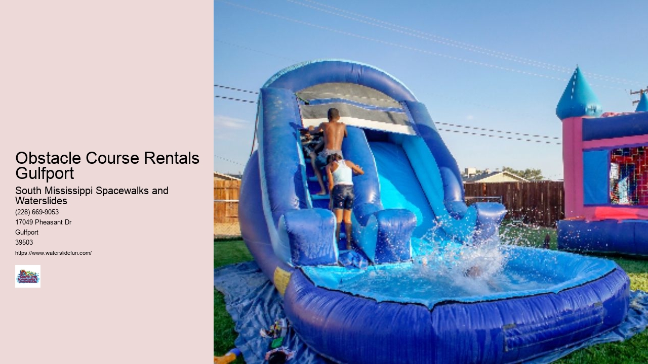 Obstacle Course Rentals Gulfport 